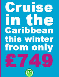 Cruise in the Caribbean this winter fromonly 749 pound
