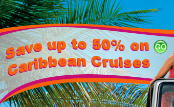 Save up to 50 percent on Cariiean Cruises