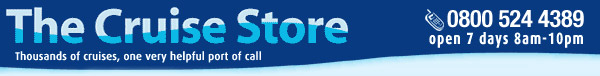 The Cruise Store - 0800 032 0887 - open 7 days 8am - 10pm