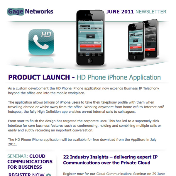 Product Launch HTML Email