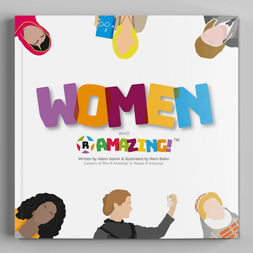 Women R-Amazing! Illustrations using Adobe Illustrator