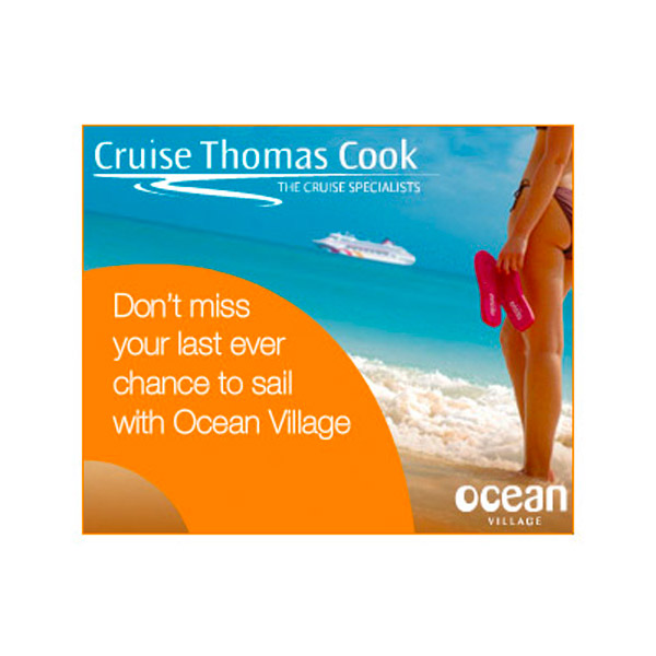 Animated Ad Banner for Thomas Cook